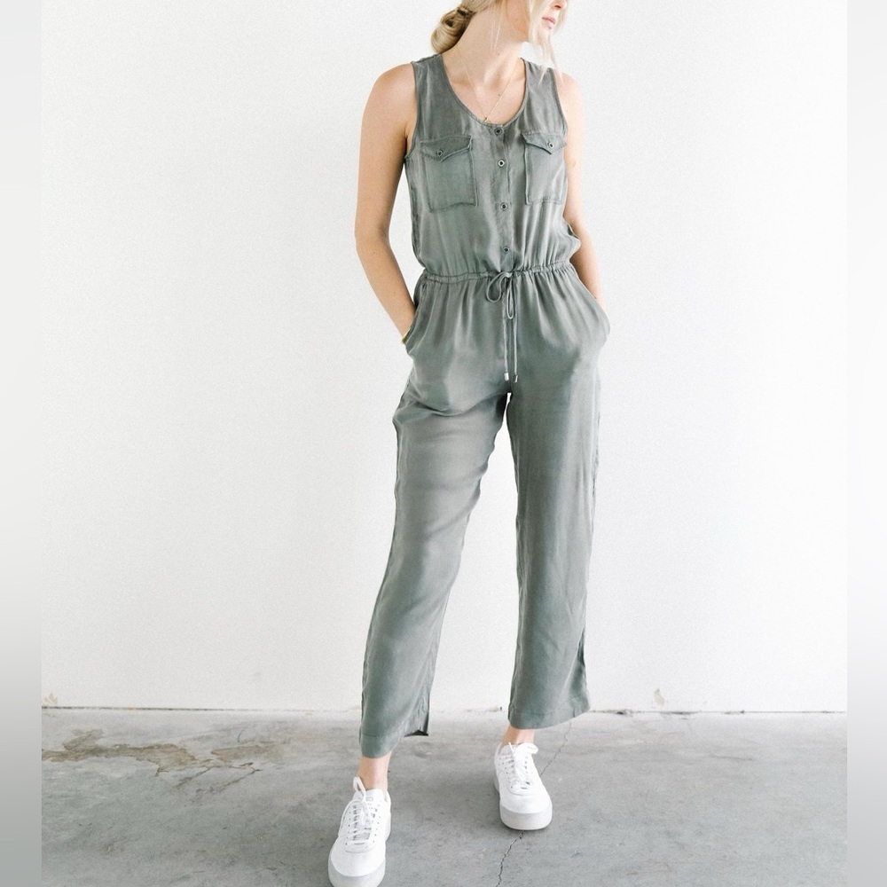 Rails Scout Jumpsuit in Sage NWT
